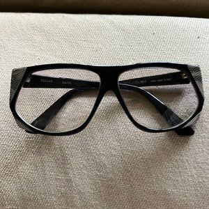 Yves Saint Laurent YSL vintage eyeglass frames black